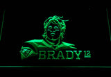 New England Patriots Tom Brady LED Neon Sign Electrical - Green - TheLedHeroes