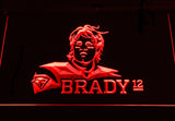 FREE New England Patriots Tom Brady LED Sign - Red - TheLedHeroes