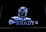 New England Patriots Tom Brady LED Neon Sign Electrical - White - TheLedHeroes