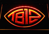 New England Patriots Tom Brady (2) LED Neon Sign Electrical - Orange - TheLedHeroes