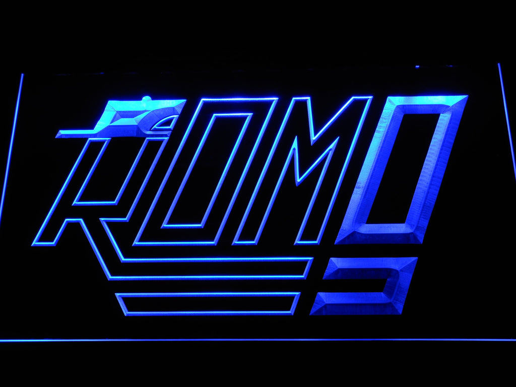 Dallas Cowboys Tony Romo LED Neon Sign Electrical - Blue - TheLedHeroes