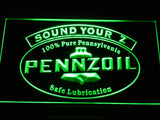 FREE Pennzoil Sound Your Z LED Sign - Green - TheLedHeroes