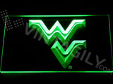 West Virginia Mountaineers 2 LED Neon Sign Electrical - Green - TheLedHeroes