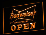 Budweiser King of Beer Open LED Neon Sign USB -  - TheLedHeroes