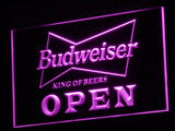 Budweiser King of Beer Open LED Neon Sign Electrical -  - TheLedHeroes