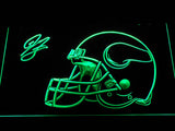 Tampa Bay Buccaneers Josh Freeman LED Neon Sign Electrical - Green - TheLedHeroes