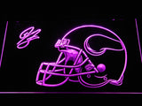 Tampa Bay Buccaneers Josh Freeman LED Neon Sign Electrical - Purple - TheLedHeroes