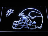Tampa Bay Buccaneers Josh Freeman LED Neon Sign Electrical - White - TheLedHeroes