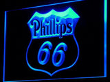 Phillips 66 LED Neon Sign Electrical - Blue - TheLedHeroes