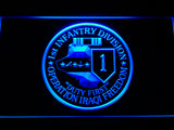 FREE 1st Infantry Division Operation Iraqi LED Sign - Blue - TheLedHeroes