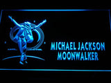 Michael Jackson Moonwalk LED Neon Sign Electrical - Blue - TheLedHeroes