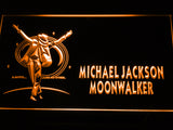 FREE Michael Jackson Moonwalk LED Sign - Orange - TheLedHeroes