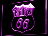 Phillips 66 LED Neon Sign Electrical - Purple - TheLedHeroes