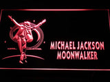 Michael Jackson Moonwalk LED Neon Sign Electrical - Red - TheLedHeroes