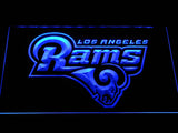 Los Angeles Rams LED Neon Sign USB - Blue - TheLedHeroes