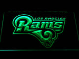 Los Angeles Rams LED Neon Sign Electrical - Green - TheLedHeroes