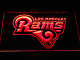 Los Angeles Rams LED Neon Sign USB - Red - TheLedHeroes