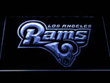 Los Angeles Rams LED Neon Sign USB - White - TheLedHeroes