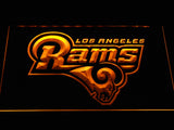 Los Angeles Rams LED Neon Sign USB - Yellow - TheLedHeroes