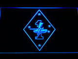 FREE  1st Armored Division LED Sign - Blue - TheLedHeroes