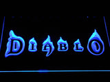 Diablo LED Neon Sign USB - Blue - TheLedHeroes