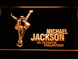 Michael Jackson Ultimate Collection LED Neon Sign Electrical - Orange - TheLedHeroes