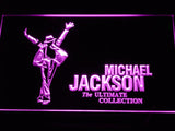 Michael Jackson Ultimate Collection LED Neon Sign USB - Purple - TheLedHeroes