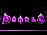 Diablo LED Sign - Purple - TheLedHeroes
