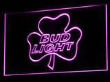 FREE Bud Light Shamrock LED Sign - Purple - TheLedHeroes