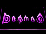 Diablo LED Neon Sign USB - Purple - TheLedHeroes