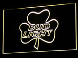FREE Bud Light Shamrock LED Sign - Yellow - TheLedHeroes