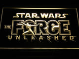 Star Wars The Force Unleashed LED Neon Sign USB - Yellow - TheLedHeroes