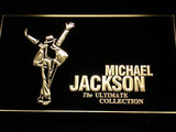 Michael Jackson Ultimate Collection LED Neon Sign USB - Yellow - TheLedHeroes