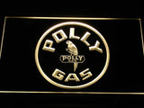 Polly Gas LED Neon Sign USB - Yellow - TheLedHeroes