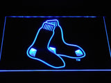 Boston Red Sox (14) LED Neon Sign USB - Blue - TheLedHeroes