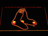 Boston Red Sox (14) LED Neon Sign Electrical - Orange - TheLedHeroes