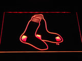 Boston Red Sox (14) LED Neon Sign USB - Red - TheLedHeroes