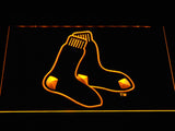 Boston Red Sox (14) LED Neon Sign Electrical - Yellow - TheLedHeroes