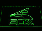 Chicago White Sox (26) LED Neon Sign Electrical - Green - TheLedHeroes