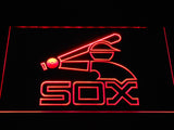 Chicago White Sox (26) LED Neon Sign USB - Red - TheLedHeroes