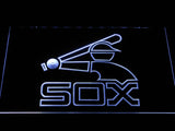 Chicago White Sox (26) LED Neon Sign USB - White - TheLedHeroes