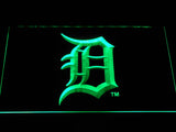 Detroit Tigers Logo LED Neon Sign Electrical - Green - TheLedHeroes