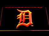 Detroit Tigers Logo LED Neon Sign Electrical - Orange - TheLedHeroes