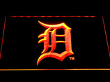 FREE Detroit Tigers Logo LED Sign - Orange - TheLedHeroes