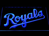 Kansas City Royals (2) LED Neon Sign Electrical - Blue - TheLedHeroes
