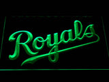 Kansas City Royals (2) LED Neon Sign Electrical - Green - TheLedHeroes