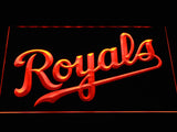 Kansas City Royals (2) LED Neon Sign Electrical - Orange - TheLedHeroes