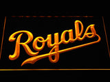 Kansas City Royals (2) LED Neon Sign Electrical - Yellow - TheLedHeroes