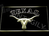 Texas Longhorns LED Neon Sign Electrical - Yellow - TheLedHeroes