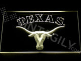 Texas Longhorns LED Sign - Yellow - TheLedHeroes